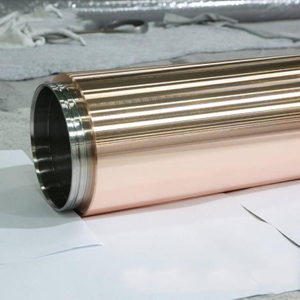 Alvo de pulverização rotativo de metal de cobre (Cu)