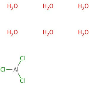 Hexahidrato de cloreto de alumínio (AlCl3•6H2O)-cristalino