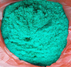 Hidrato de cloreto de cobre(II) (CuCl2•xH2O)-cristais